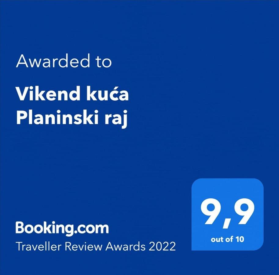 Vikend Kuca Planinski Raj Pale Exterior photo