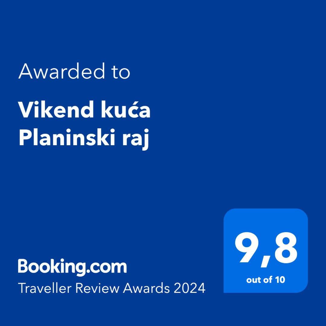 Vikend Kuca Planinski Raj Pale Exterior photo